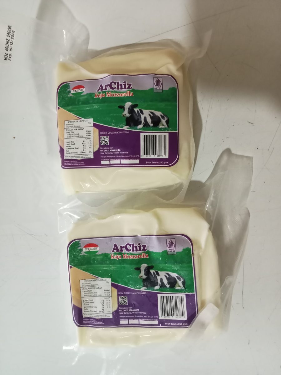 Keju mozarella archiz 250g