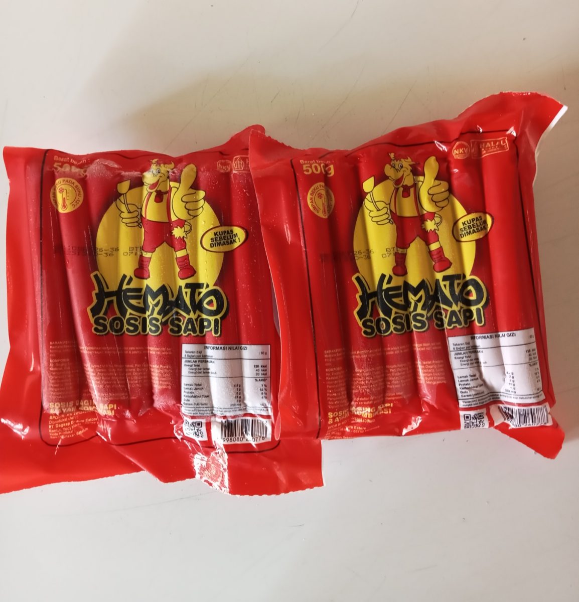 Hemato sosis sapi 500gr