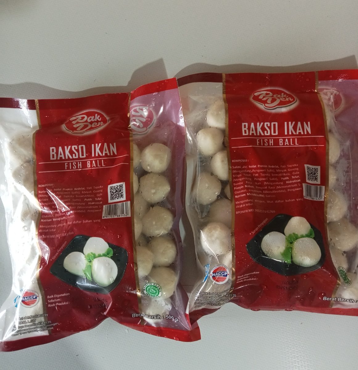 Pakden fishball/bakso ikan 500gr