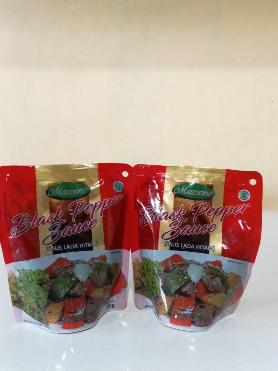 Mazoni sauce black paper 250g