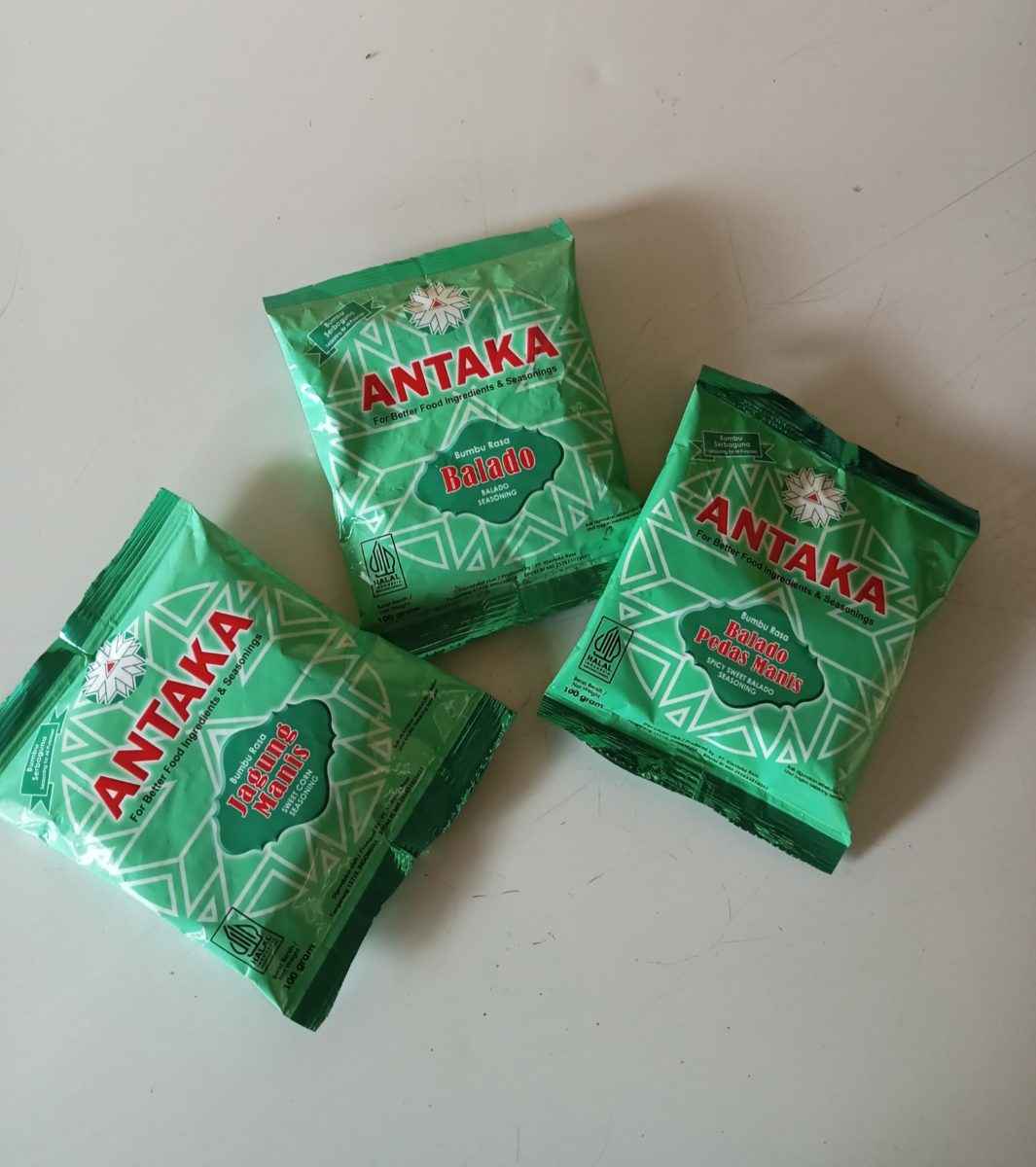 Antaka balado, pedas manis, jagung manis