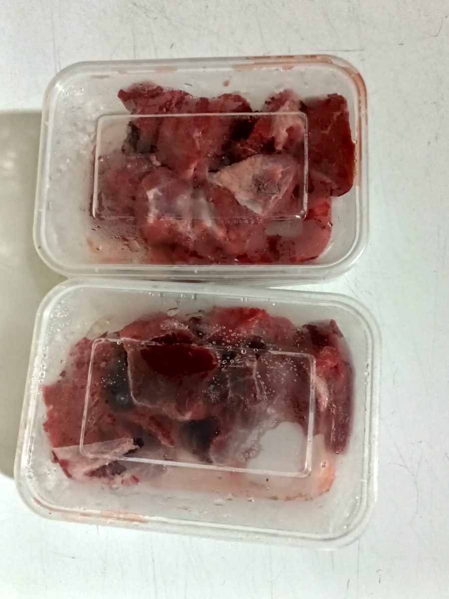 Daging sapi lokal (daging rendang) 250gr-500g