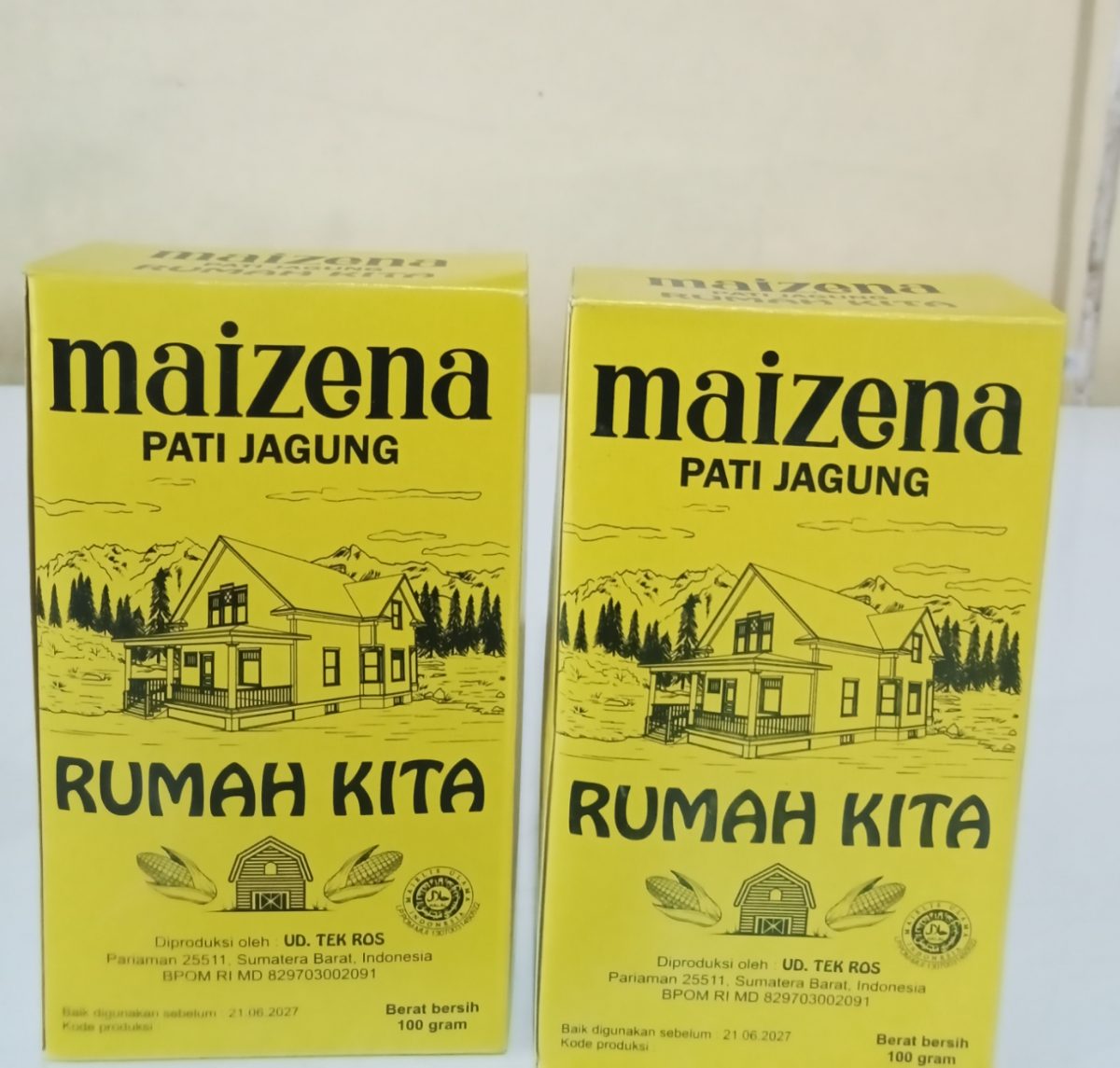 Tepung maizena kotak kecil