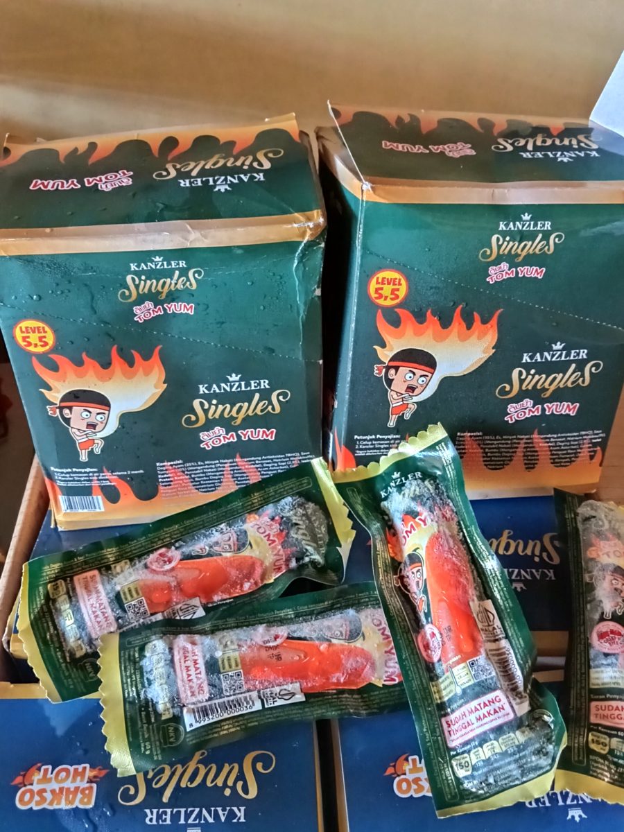 Sosis single kanzler hot tomyam