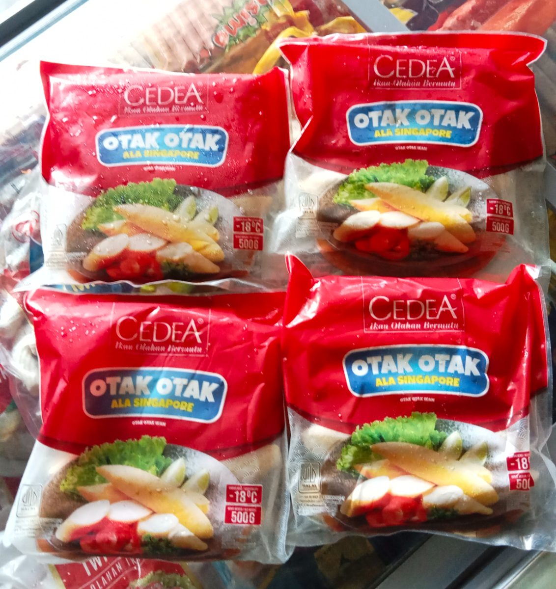 Cedea otak otak ikan ala Singapore 500gr