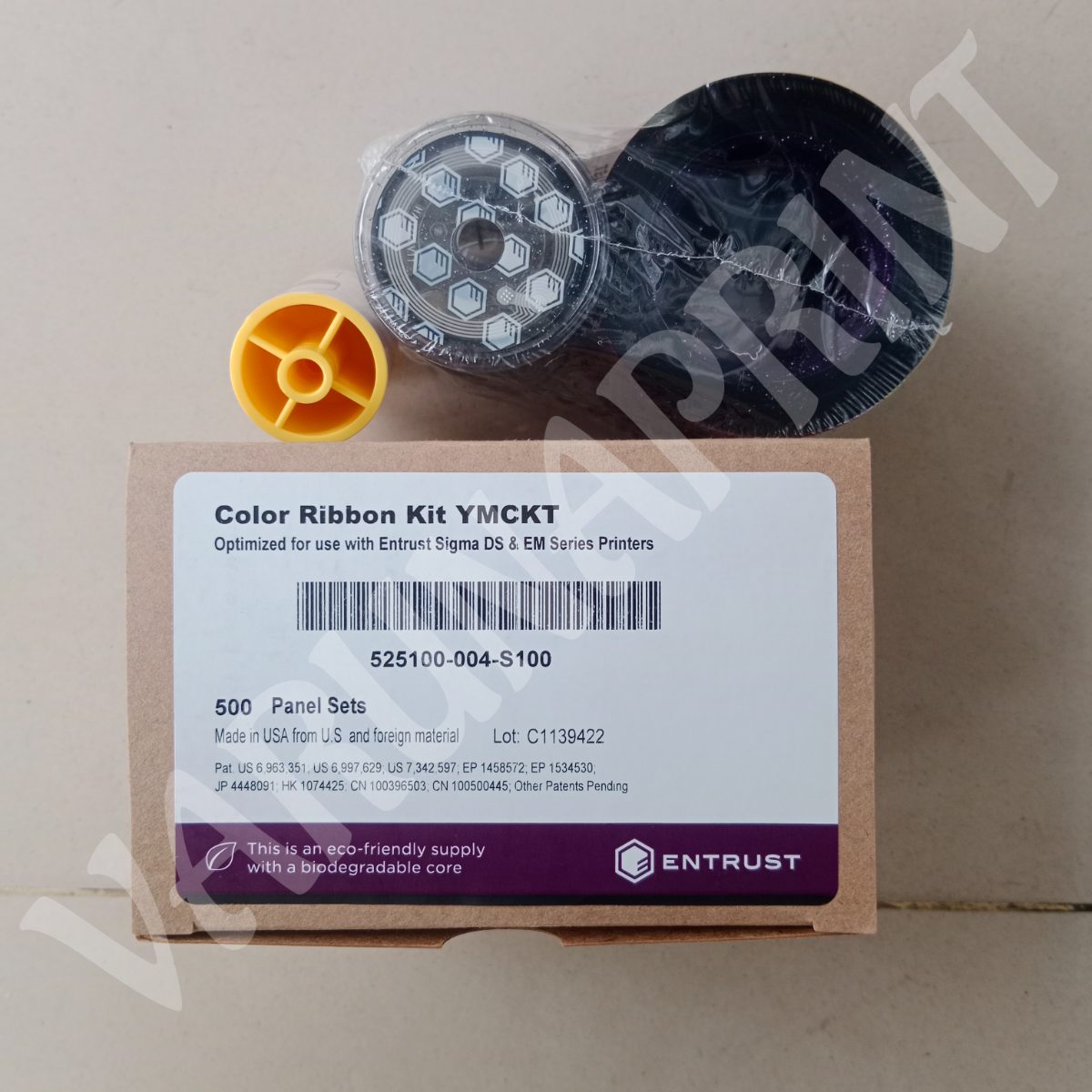 Ribbon Color Entrust YMCKT 525100-004-S100