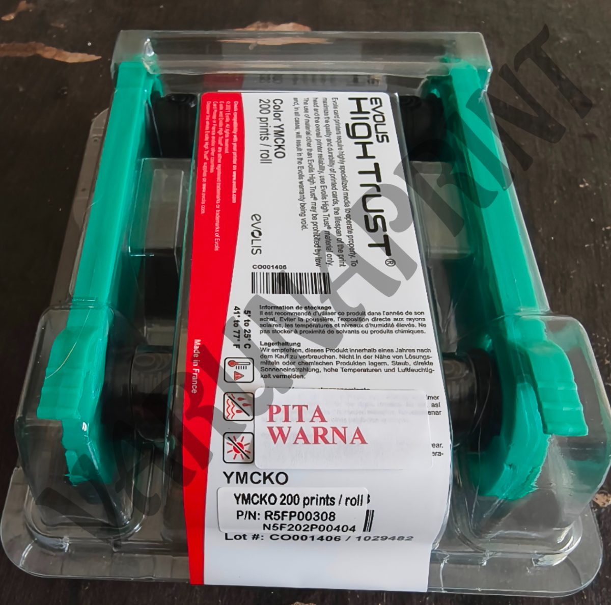 Ribbon Color Evolis YMCKO R5FP00308