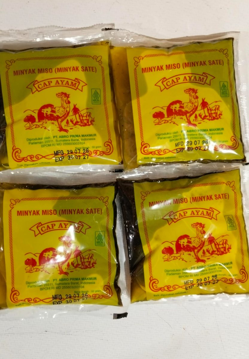 Minyak miso cap kuda /sachet