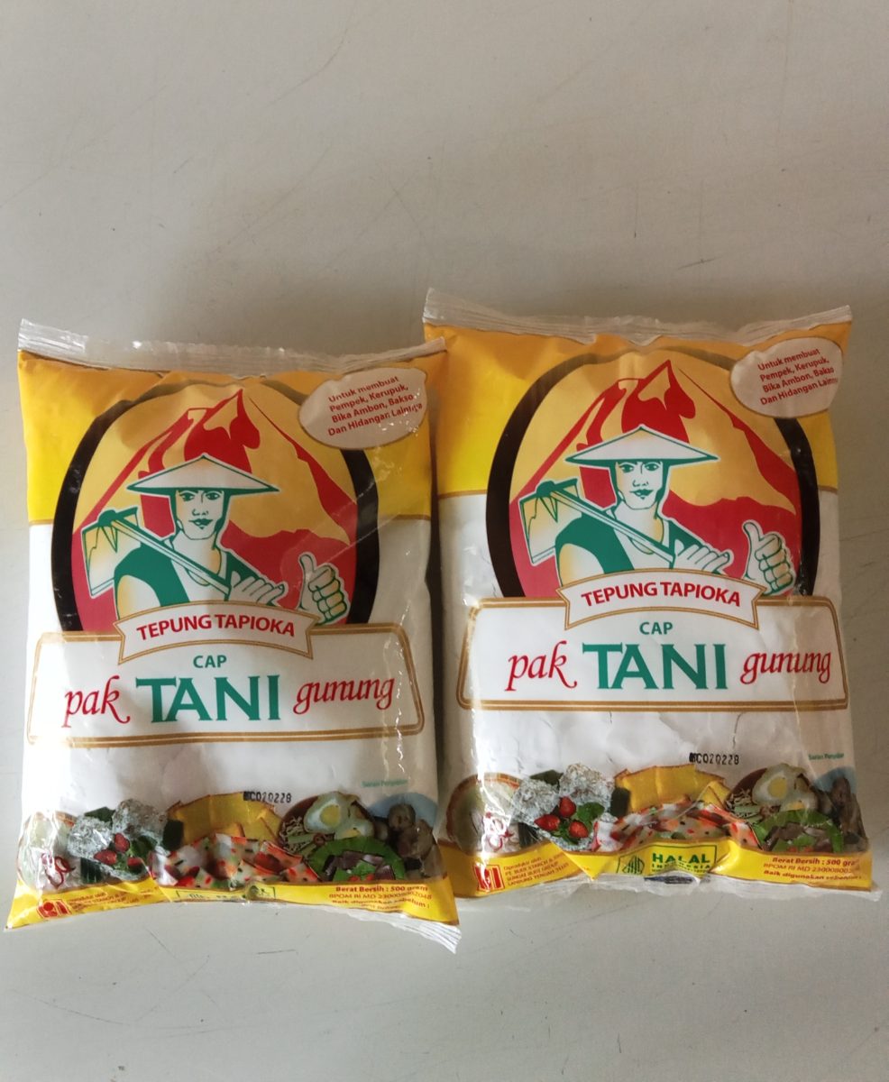 Tepung tapioka cap pak tani 500g