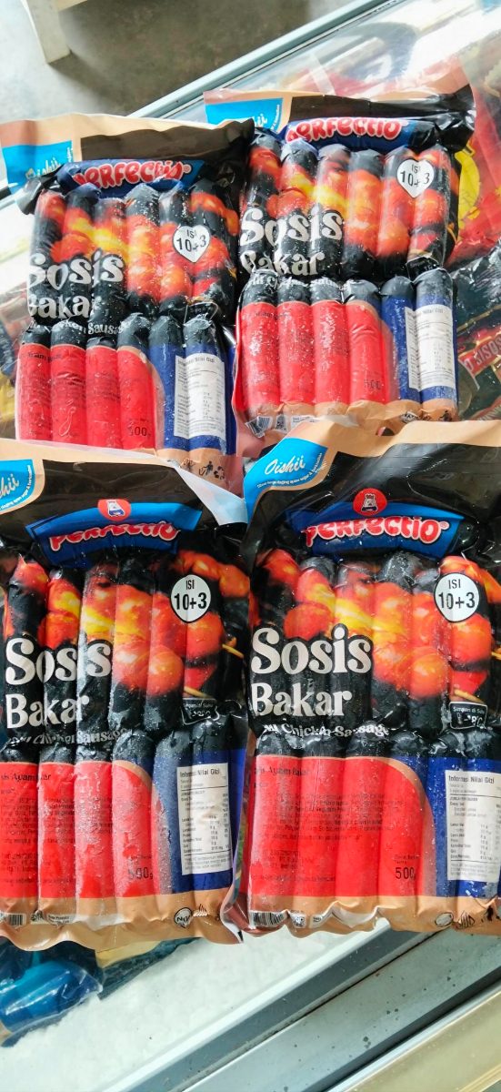 Perfectio sosis ayam bakar mini 500g 10+3